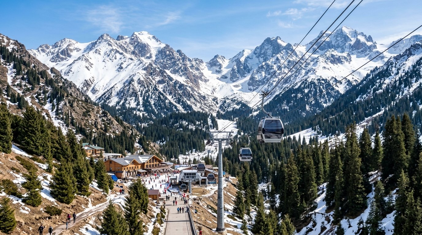 Almaty Kazakhstan Mountains